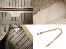 Load image into Gallery viewer, 極美品 LOUIS VUITTON ルイヴィトン モノグラム ネヴァーフルMM M40995 ブラウン PVC レザー 中古 4c069270