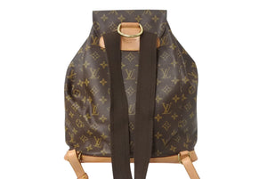 LOUIS VUITTON ルイヴィトン モンスリGM バックパック リュックサック モノグラム M51135 良品 中古 4c069272