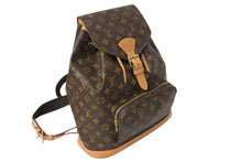 Load image into Gallery viewer, LOUIS VUITTON ルイヴィトン モンスリGM バックパック リュックサック モノグラム M51135 良品 中古 4c069272