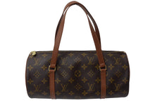 Load image into Gallery viewer, LOUIS VUITTON ルイヴィトン パピヨンGM 横幅30cm ハンドバッグ M51365 モノグラム 筒型 旧型 ゴールド金具 美品 中古 4c069285