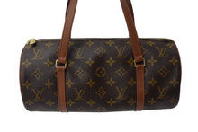 Load image into Gallery viewer, LOUIS VUITTON ルイヴィトン パピヨンGM 横幅30cm ハンドバッグ M51365 モノグラム 筒型 旧型 ゴールド金具 美品 中古 4c069285