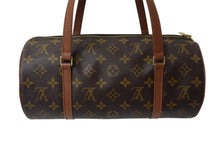 Load image into Gallery viewer, LOUIS VUITTON ルイヴィトン パピヨンGM 横幅30cm ハンドバッグ M51365 モノグラム 筒型 旧型 ゴールド金具 美品 中古 4c069285