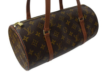 Load image into Gallery viewer, LOUIS VUITTON ルイヴィトン パピヨンGM 横幅30cm ハンドバッグ M51365 モノグラム 筒型 旧型 ゴールド金具 美品 中古 4c069285