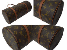 Load image into Gallery viewer, LOUIS VUITTON ルイヴィトン パピヨンGM 横幅30cm ハンドバッグ M51365 モノグラム 筒型 旧型 ゴールド金具 美品 中古 4c069285