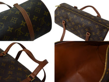 Load image into Gallery viewer, LOUIS VUITTON ルイヴィトン パピヨンGM 横幅30cm ハンドバッグ M51365 モノグラム 筒型 旧型 ゴールド金具 美品 中古 4c069285