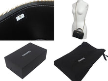 Load image into Gallery viewer, 新品未使用 CHANEL シャネル チェーンショルダーバッグ 2WAYバニティバッグ AP2199 ココマーク ランダム番台 ブラック ラムスキン 中古 4c069288