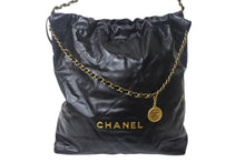 Load image into Gallery viewer, 極美品 CHANEL シャネル シャネル22 ハンドバッグ AS3261 ランダム番台 シャイニー カーフスキン ゴールド金具 中古 4c069292