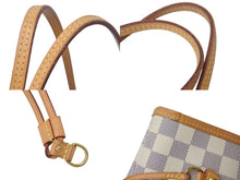 Load image into Gallery viewer, LOUIS VUITTON 新型 ルイヴィトン ネヴァーフルMM ハンドバッグ N41361 ダミエアズールキャンバス ホワイト 美品 中古 4c069293