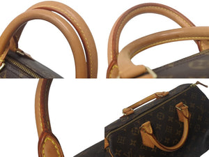 LOUIS VUITTON ルイ ヴィトン スピーディ30 ハンドバッグ M41526 旧型 モノグラムキャンバス ブラウン 美品 中古 4c069301