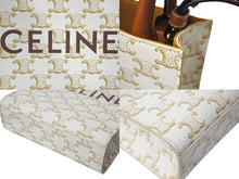 Load image into Gallery viewer, CELINE セリーヌ 2WAYショルダーバッグ ミニバーティカルカバ トリオンフ 194372BZK.04LU ブラウン ゴールド金具 美品 中古 4c069304