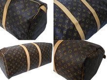 Load image into Gallery viewer, LOUIS VUITTON ルイヴィトン キーポル50 ボストンバッグ M41426 モノグラムキャンバス ブラウン ゴールド金具 美品 中古 4c069310