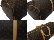Load image into Gallery viewer, LOUIS VUITTON ルイヴィトン キーポル50 ボストンバッグ M41426 モノグラムキャンバス ブラウン ゴールド金具 美品 中古 4c069310