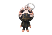 画像をギャラリービューアに読み込む, 極美品 FENDI フェンディ バッグキーホルダー ズッカ柄 スペースモンキーレザー×キャンバス ピンク×ブラウン 中古 4c069313 