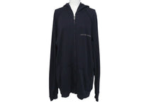 Load image into Gallery viewer, CHROME HEARTS クロムハーツ パーカー フーディ ダガージップ 001-064348 コットン シルバー925 ブラック サイズM 美品 中古 4c069323