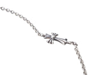 Load image into Gallery viewer, 極美品 Chrome Hearts クロムハーツ タイニー クロス ブレスレット ユニセックス 2.8g 18cm シルバー925 中古 4c069325