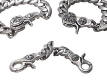 Load image into Gallery viewer, Chrome Hearts クロムハーツ ID クロス ブレスレット ユニセックス 117g 20cm シルバー925 中古 美品 4c069331