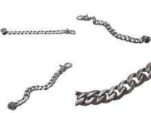 Load image into Gallery viewer, Chrome Hearts クロムハーツ ID クロス ブレスレット ユニセックス 117g 20cm シルバー925 中古 美品 4c069331