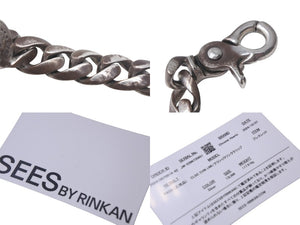 Chrome Hearts クロムハーツ ID クロス ブレスレット ユニセックス 117g 20cm シルバー925 中古 美品 4c069331