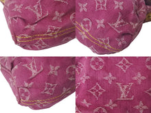 Load image into Gallery viewer, LOUIS VUITTON ルイ ヴィトン ミニプリーティ フューシャ ワンショルダーバッグ M95216 モノグラムデニム ピンク 美品 中古 4c069336