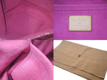 Load image into Gallery viewer, LOUIS VUITTON ルイ ヴィトン ミニプリーティ フューシャ ワンショルダーバッグ M95216 モノグラムデニム ピンク 美品 中古 4c069336