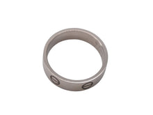 Load image into Gallery viewer, Cartier カルティエ ラブ リング 指輪 アクセサリー LLP219 WG ホワイトゴールド 7.0g サイズ19号 シルバー 美品 中古 4c069340