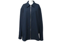 Load image into Gallery viewer, 新品未使用品 JIL SANDER ジルサンダー ジップアップ シャツジャケット J22DL0178 サイズ41 ブルー ポリエステル90 中古 4c069347