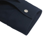 Load image into Gallery viewer, 新品未使用品 JIL SANDER ジルサンダー ジップアップ シャツジャケット J22DL0178 サイズ41 ブルー ポリエステル90 中古 4c069347