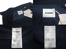 Load image into Gallery viewer, 新品未使用品 JIL SANDER ジルサンダー ジップアップ シャツジャケット J22DL0178 サイズ41 ブルー ポリエステル90 中古 4c069347
