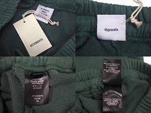 画像をギャラリービューアに読み込む, 未使用品 VETEMENTS ヴェトモン BAGGY SWEATPANTS バギースウェットパンツ UA53SP600P サイズXS グリーン刺繍 中古 4c069348 