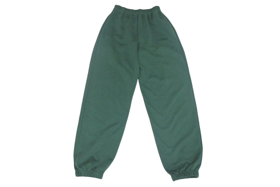 未使用品 VETEMENTS ヴェトモン BAGGY SWEATPANTS バギースウェットパンツ UA53SP600P サイズXS グリーン刺繍 中古 4c069348 