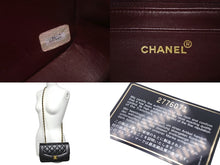 Load image into Gallery viewer, CHANEL シャネル ダイアナ22 マトラッセ チェーンショルダーバッグ ココマーク 2番台 ラムスキン ブラック ゴールド 美品 中古 4c069362