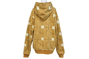 BILLIONAIRE BOYS CLUB ビリオネア ボーイズ クラブ パーカー イエロー ブラウン コットン100% サイズL 中古 4c069365