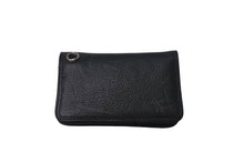 Load image into Gallery viewer, CHROME HEARTS クロムハーツ CARD CASE カードケース 名刺入れ レザーシルバー925 ブラック 美品 中古 4c070266