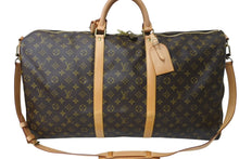 Load image into Gallery viewer, LOUIS VUITTON ルイヴィトン キーポルバンドリエール60 ボストンバッグ M41412 モノグラムキャンバス ブラウン ゴールド金具 美品 中古 4c069374