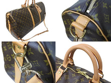 Load image into Gallery viewer, LOUIS VUITTON ルイヴィトン キーポルバンドリエール60 ボストンバッグ M41412 モノグラムキャンバス ブラウン ゴールド金具 美品 中古 4c069374