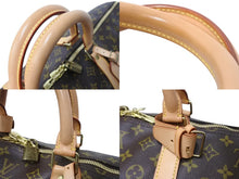 Load image into Gallery viewer, LOUIS VUITTON ルイヴィトン キーポルバンドリエール60 ボストンバッグ M41412 モノグラムキャンバス ブラウン ゴールド金具 美品 中古 4c069374