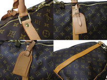 Load image into Gallery viewer, LOUIS VUITTON ルイヴィトン キーポルバンドリエール60 ボストンバッグ M41412 モノグラムキャンバス ブラウン ゴールド金具 美品 中古 4c069374