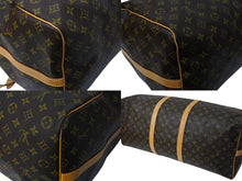 Load image into Gallery viewer, LOUIS VUITTON ルイヴィトン キーポルバンドリエール60 ボストンバッグ M41412 モノグラムキャンバス ブラウン ゴールド金具 美品 中古 4c069374