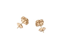 Load image into Gallery viewer, Van Cleef &amp; Arpels ヴァンクリーフ＆アーペル スウィート アルハンブラ ピアス 2.47g マカライト ゴールド Au750刻印 美品 中古 4c069404