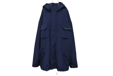 TimberLand ティンバーランド フィールド コート アウター ジャケット 221-1527 コットン ポリエステル ブルー サイズL 美品 中古 4c069407