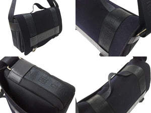 極美品 CHANEL シャネル ショルダーバッグ A26169 スポーツライン 9番台 ココマーク キャンバス レザー フェルト シルバー金具 中古 4c069435