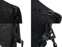 Load image into Gallery viewer, 新品未使用 LOUIS VUITTON ルイヴィトン クッサン PM ショルダーバッグ M11370 モノグラム ブラックアウト ブラック ラムスキン 中古 4c069482