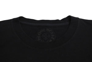 CHROME HEARTS クロムハーツ 長袖 Tシャツ ロンT サイズM ブラック ホワイト 022031192 美品 中古 4c069487