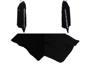 CHROME HEARTS クロムハーツ 長袖 Tシャツ ロンT サイズM ブラック ホワイト 022031192 美品 中古 4c069487