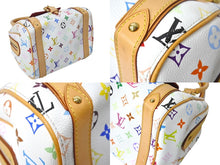 Load image into Gallery viewer, 極美品 LOUIS VUITTON ルイヴィトン プリシラ ハンドバッグ モノグラム マルチカラー M40096 ホワイト 中古 4c069498