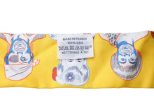 Load image into Gallery viewer, HERMES エルメス DRESS CODE ドレスコード ツイリー 総柄 フランス製 シルク イエロー マルチカラー 美品 中古 4c069505