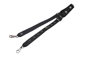 極美品 HERMES エルメス ショルダーストラップ スタッズ C刻印 ヴォースイフト ブラック シルバー金具 中古 4c069538