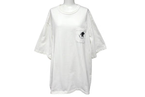 UNDERCOVER×EVANGELION アンダーカバー エヴァンゲリオン 21AW S/S TEE EVA 天竺 エヴァロゴ 刺繍 Tシャツ サイズ4 美品 中古 4c069555 