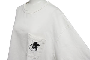 UNDERCOVER×EVANGELION アンダーカバー エヴァンゲリオン 21AW S/S TEE EVA 天竺 エヴァロゴ 刺繍 Tシャツ サイズ4 美品 中古 4c069555 