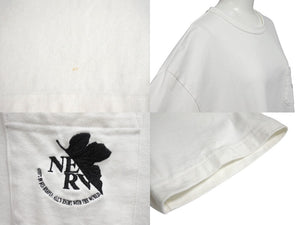 UNDERCOVER×EVANGELION アンダーカバー エヴァンゲリオン 21AW S/S TEE EVA 天竺 エヴァロゴ 刺繍 Tシャツ サイズ4 美品 中古 4c069555 